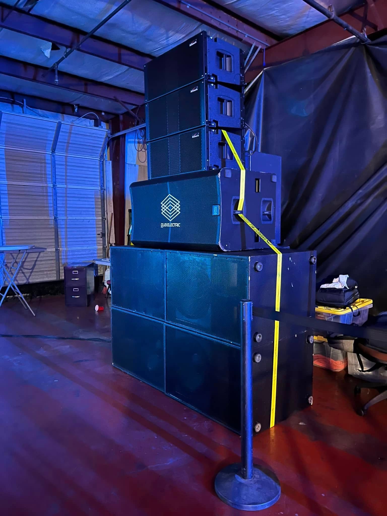 Dub Electric sound system speakers