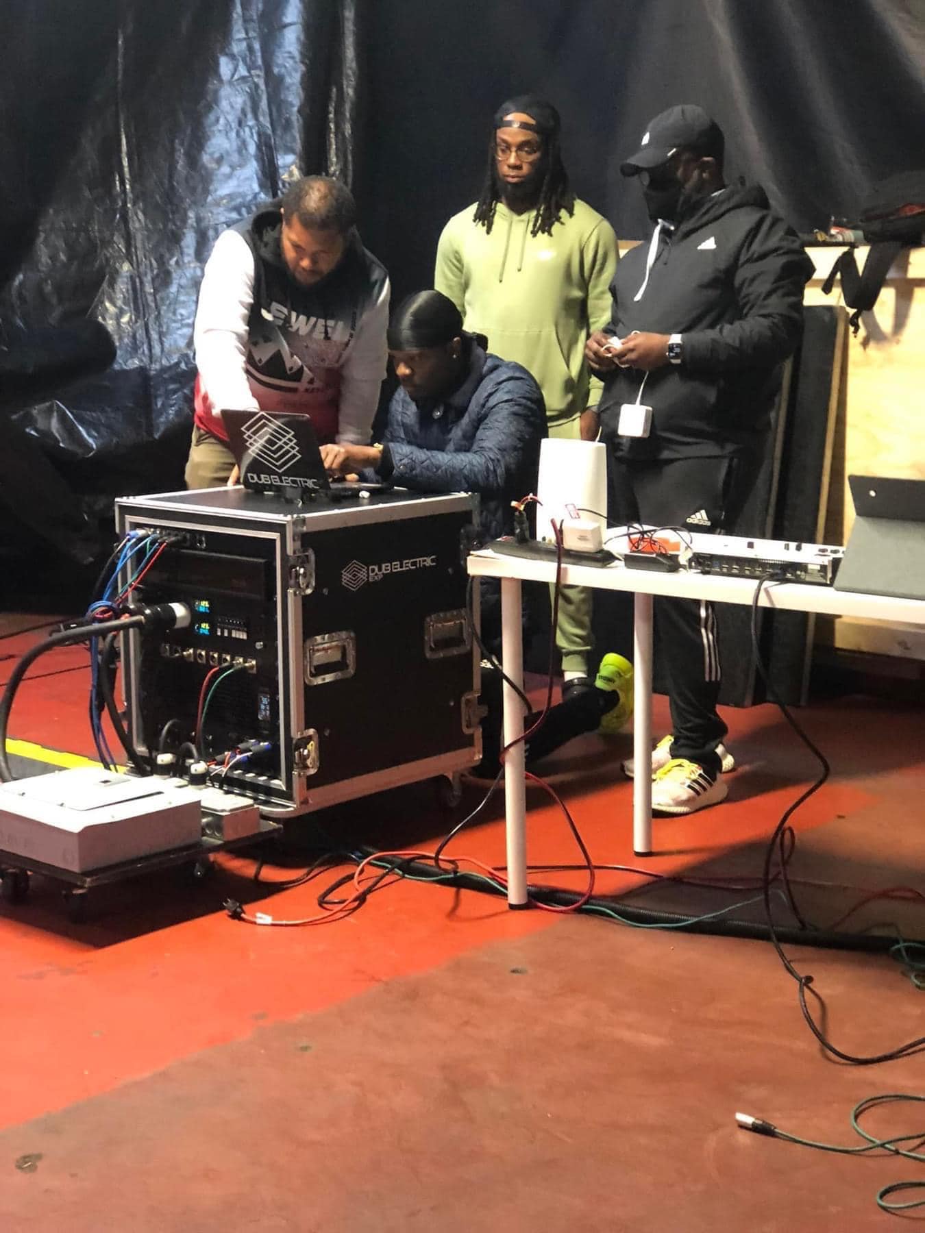 Dub Electric crew at work