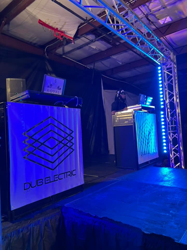 Dub Electric DJ booth setup